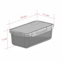 Voedselopslagcontainer Valira 6090/50 Hermetisch Transparant Plastic 750 ml - thumbnail