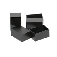 Hammond Electronics 1596B102-10 Gegoten behuizing 30 x 20 x 15 ABS Zwart 10 stuk(s) - thumbnail