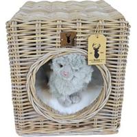 Boony Est 1941 rotan hocker 40x40x45 cm Boony-Est-1941 Gebr. de Boon - Gebr de boon - thumbnail