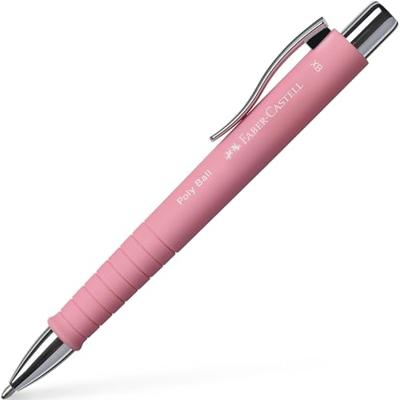 Faber Castell Balpen Poly Ball XB - Licht Roze