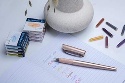 6 Inktpatronen Schneider Ice Blue pastel 6 Inktpatronen Schneider Ice Blue pastel