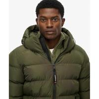Superdry Hooded Sports Puffer Casual Winterjas Heren M - thumbnail