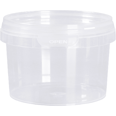 Cup | met deksel | pP | 280ml | transparant | 432 stuks