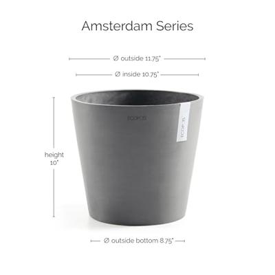 Ecopots Bloempot Amsterdam Ø30cm - Grijs Ecopots Bloempot Amsterdam Ø30cm - Grijs