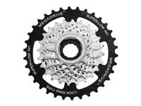 Sunrace freewheel 13-34t 7 speed zinc + edb - thumbnail