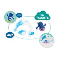 SES Creative Zwemmende pinguïn blauw - thumbnail