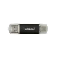 USB stick INTENSO Antraciet 128 GB 128 GB SSD - thumbnail