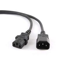 Netsnoer (C13/C14) 5 meter Zwart - thumbnail
