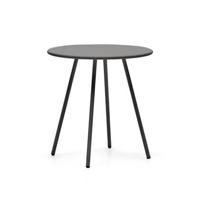 Kave Home Outdoor Bistrotafel 'Montjoi' 70cm, kleur Donkergrijs - thumbnail