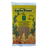 Golden Flame Aanmaakblokjes Bruin 32 Stuks - thumbnail