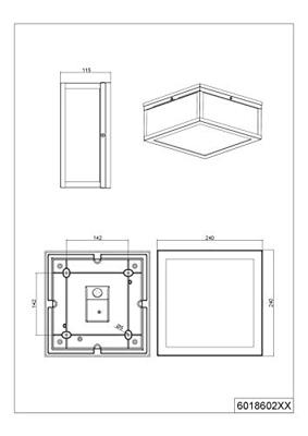 Trio Veranda lampGaronne - 601860242