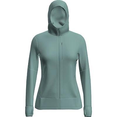 Icebreaker Merino 260 Quantum LS Zip Hoodie Vest Dames Hydro M