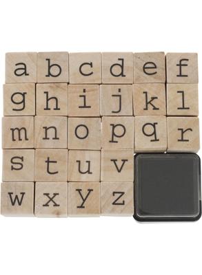 HEMA Stempelset alfabet