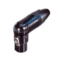 Neutrik NC3FRX-B XLR-connector Bus, haaks Aantal polen: 3 Zwart 1 stuk(s) - thumbnail