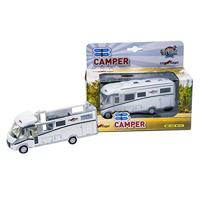 Kids Globe die-cast carthago camper met licht, 16cm - thumbnail