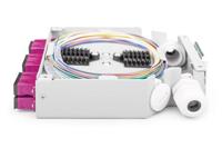 Digitus DN-963850-4 Adapter voor glasvezelkabels Pink, Zwart, Grijs 1 stuk(s) - thumbnail