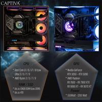 Captiva Game-PC Highend Gaming I89-037 Intel® Core™ Ultra 9 285K 64 GB RAM 2 TB SSD Nvidia GeForce RTX 5080 GDDR7 Win 11 Home 89037 - thumbnail