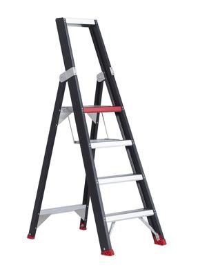 Altrex enkel oploopbare trap - Taurus - TGB 4 - max. werkhoogte 2,95 m - 1 x 4 treden