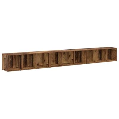 TV-kast 3 pcs Oud hout 37 x 35 x 107,5 cm Gelamineerd hout