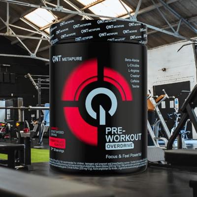 QNT Overdrive Pre-Workout Raspberry Killer (390 g) QNT Overdrive Pre-Workout Raspberry Killer (390 g)