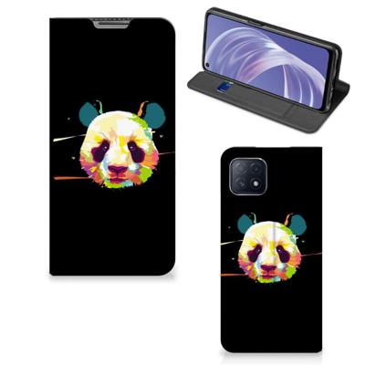 OPPO A73 5G Magnet Case Panda Color OPPO A73 5G Magnet Case Panda Color
