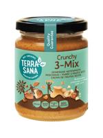 TerraSana 3-Mix crunchy notenpasta bio 250 Gram - thumbnail