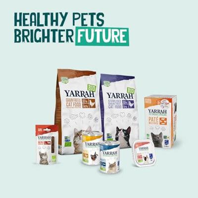 Yarrah Graanvrij kip&vis kattenvoer 2,4kg - thumbnail
