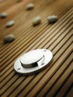 Grondspot zilver &apos;&apos;Tilos Effect 1-kit&apos; Nordlux LED GU10 1,8 W roestvrij staal glas IP67 - thumbnail