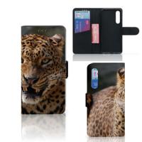 Xiaomi Mi 9 SE | Telefoonhoesje | Met pasjeshouder | Luipaard - thumbnail