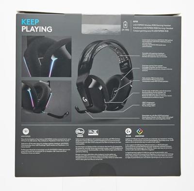 Logitech G733 LIGHTSPEED Wireless RGB gaming headset - thumbnail