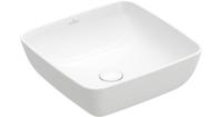 Villeroy & Boch Artis opzetwastafel - vierkant 41x41cm - zonder overloop wit 41784101 - thumbnail