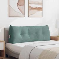 Rugkussen Zeegroen 120 x 24 x 50 cm Fluweel - thumbnail