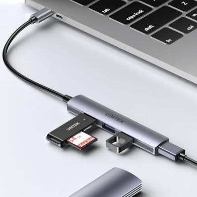 HUB Unitek H1208B USB-C / 3x USB-A 2.0, USB-A 3.0