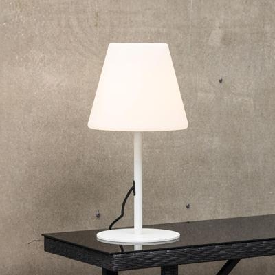 Nohr Outdoor Solar Tafellamp 'Suleiman' 52cm, kleur Wit