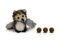 Beeztees Uil - Kattenspeelgoed - Incl. Catnipballen - 9,5 cm - thumbnail