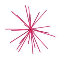 Housevitamin ornament firework metaal neon roze 15 cm | 24 stuks - thumbnail