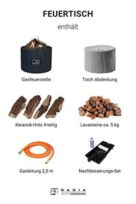 Happy Cocooning: Tafel Rond - Zwart