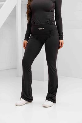 Unique The Label Nena Pants Dames Donkergrijs - Maat S - Kleur: Bruin | Soccerfanshop