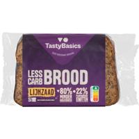 TastyBasics Less carb brood lijnzaad 250 Gram - thumbnail