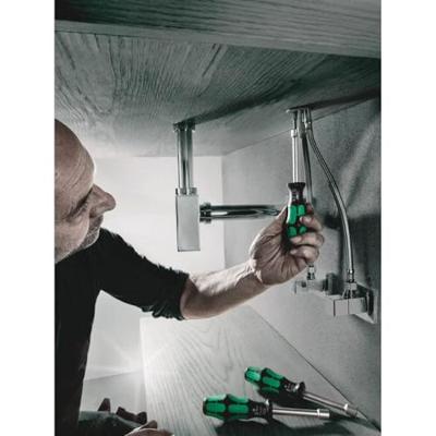 Wera 395 Dopschroevendraaier Holle Schacht, 3/8 duim x 80 mm - 1 stuk(s) - 05029505001
