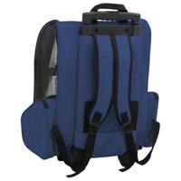 Huisdierentrolley inklapbaar blauw - thumbnail