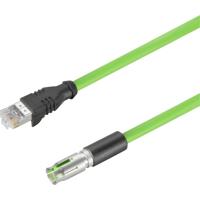 Weidmüller 2451080050 Sensor/actuator dataconnector, geassembleerd Aantal polen (sensoren): 4 Bus, recht 0.50 m 1 stuk(s) - thumbnail