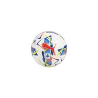 PUMA Orbita Serie A MS Mini Voetbal Maat 1 Wit Blauw Geel - thumbnail