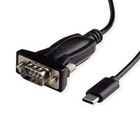 VALUE USB - Seriële Converter kabel, type C - RS232 , zwart, 1,8 m - thumbnail