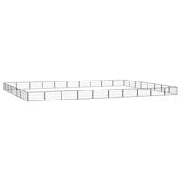 Hondenkennel 36 panelen 100x50 cm gepoedercoat staal zwart - thumbnail