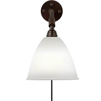 Gubi Bestlite BL7 16 Wandlamp - Zwart & Porselein