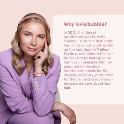 Invisibobble original true black 3 stuks - thumbnail