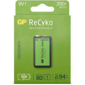 GP Batteries ReCyko Oplaadbare batterij 9V Nikkel-Metaalhydride (NiMH)