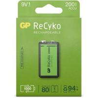 GP Batteries ReCyko Oplaadbare batterij 9V Nikkel-Metaalhydride (NiMH) - thumbnail