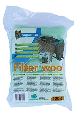 Groene filterwatten grof 100 gr Superfish - Superfish Groene filterwatten grof 100 gr Superfish - Superfish